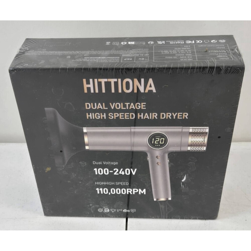 Hittiona Dual Voltage High Speed Hair Dryer